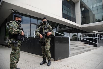 Desde el juicio contra Guille Cantero por amenazas y ataques contra jueces se reforzó la seguridad del Centro de Justicia Penal de Rosario.