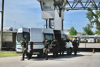 Operativo de seguridad en Sidersa, San Nicolás