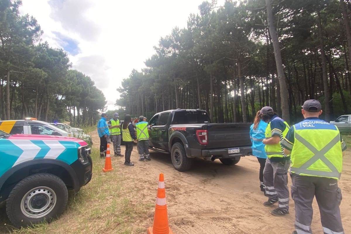 Operativo de seguridad vial este fin de semana largo en Pinamar