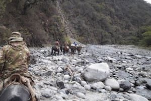 operativo de trasslado de urnas, particularmente en zonas montanosas.