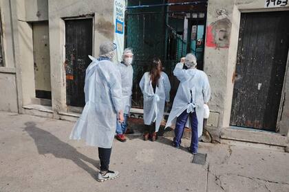 Operativo detectar en el barrio de Constitución