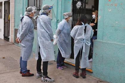 Operativo detectar en el barrio de Constitución