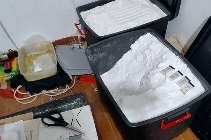 Operativo en el barrio La Carbonilla