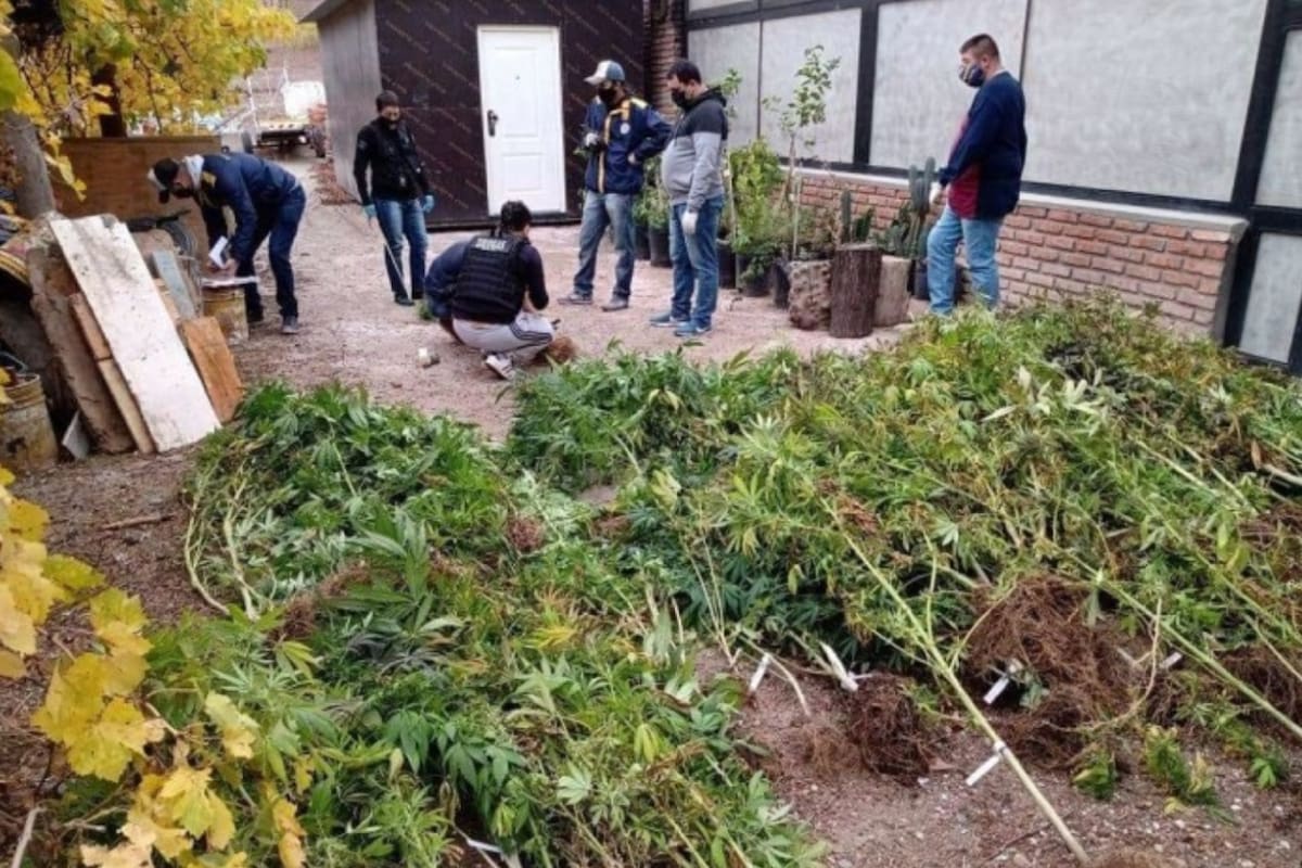 Operativo en la casa del hijo del secretario gremial del sindicato de Luz y Fuerza de la Patagonia, Héctor González