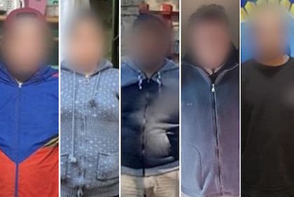 Los sospechosos fueron detenidos por detectives de la Policía Federal Argentina (PFA)