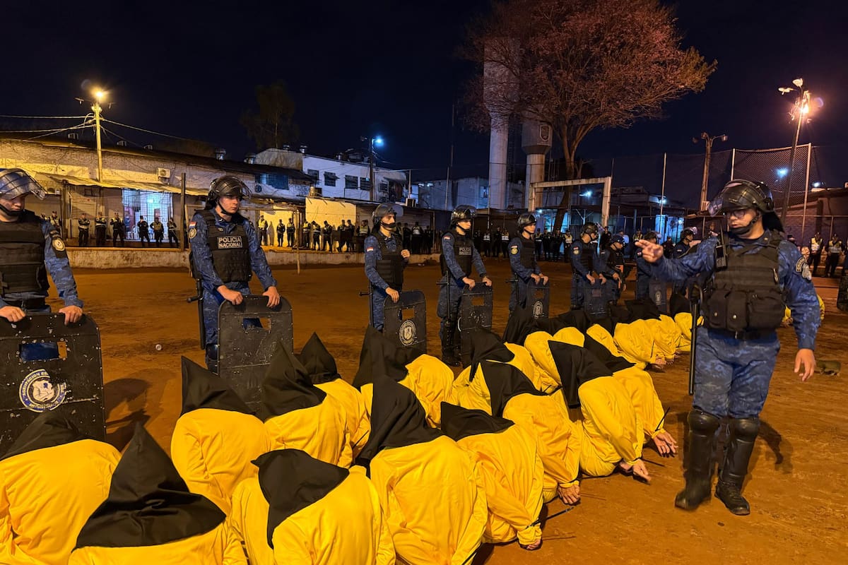 Operativo "Umbral" en el penal regional de Ciudad del Este