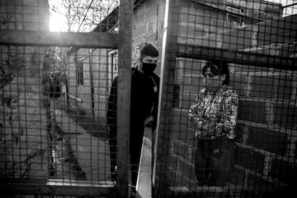El vallado se dispuso en accesos y algunos pasillos del barrio