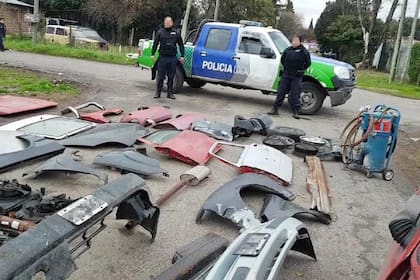 Operativos contra los desarmaderos, el robo de vehículos y la venta ilegal de autopartes