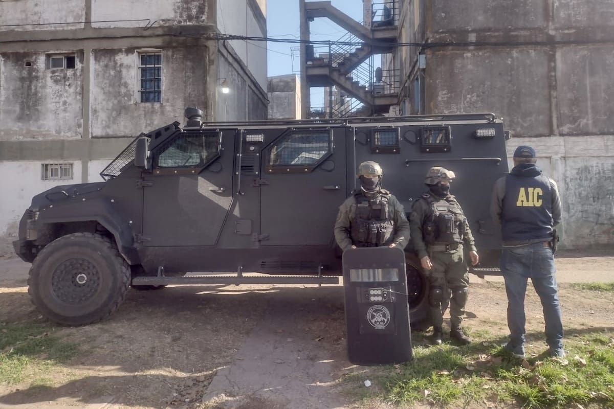 Operativos de la Gendarmería en Rosario