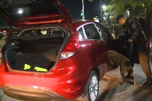 Operativos de Seguridad en Costa Salguero, durante la fiesta electrónica Afterlife