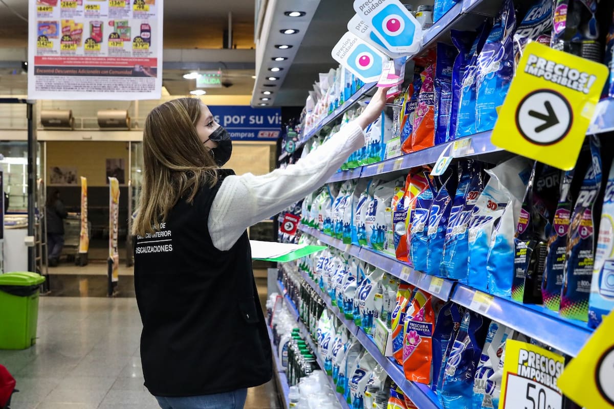 Operativos en supermercados e hipermercados