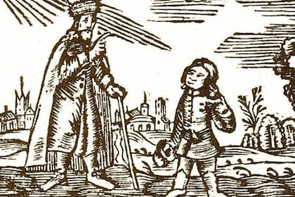 "Orbis Sensualium Pictus" termina con el maestro hablándole al pupilo una vez más