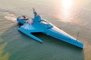 Orca, el buque no tripulado que está construyendo la Armada china