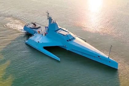 Orca, el buque no tripulado que está construyendo la Armada china