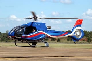 Decomisan un helicóptero producto del lavado de las coimas de Odebrecht