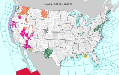 Oregon, Washington e Idaho bajo alerta por calor peligroso, mientras Sacramento podría alcanzar los 103°F (39.4°C)