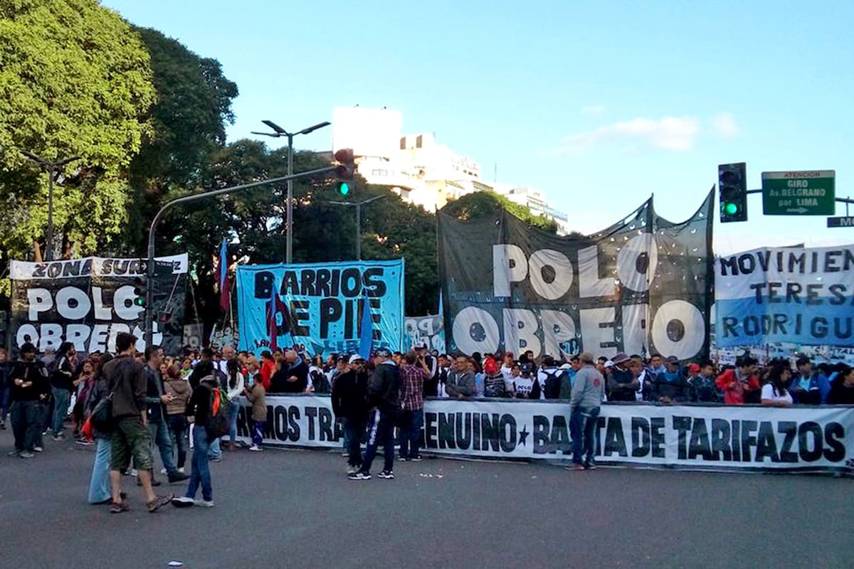 Organizaciones sociales frente al Ministerio de Desarrollo Social