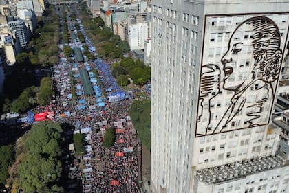Confluyeron la Unidad Piquetera y los oficialistas