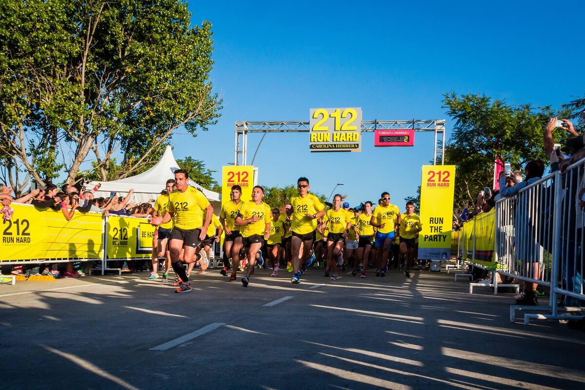 Organizada por Carolina Herrera, el sábado pasado se celebró la carrera que toma los códigos de la maratón de Nueva York