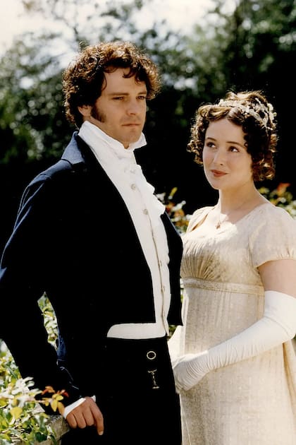 Orgullo y prejuicio en la realización de la BBC, de 1995, con Colin Firth como el Mr. Darcy más grande de todos los tiempos