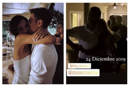 Oriana compartió en redes un recuerdo de su novio con su abuela