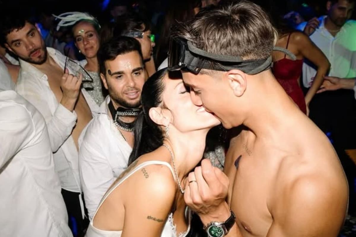Oriana Sabatini compartió fotos de su casamiento con Paulo Dybala, en su primero aniversario de casados