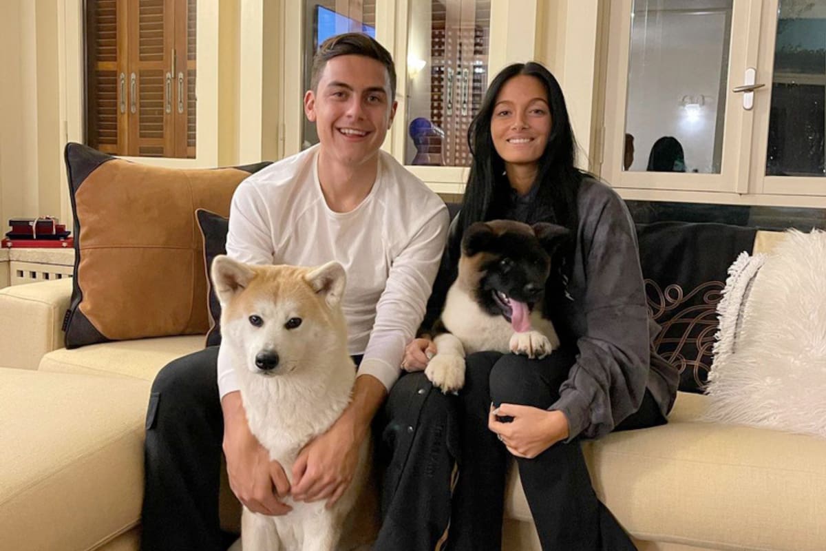 Oriana Sabatini y Paulo Dybala juntos en su casa de Turín