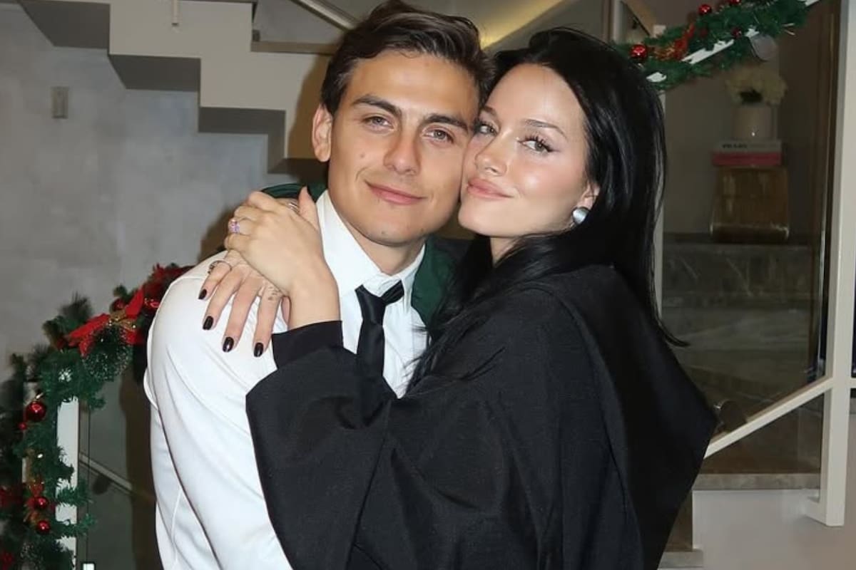 Oriana Sabatini y Paulo Dybala mostraron la priemra foto de su hija Gia