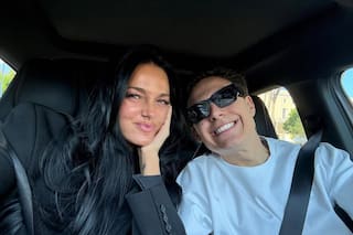 La sesión de fotos retro de Oriana Sabatini y Paulo Dybala en la recta final de su embarazo
