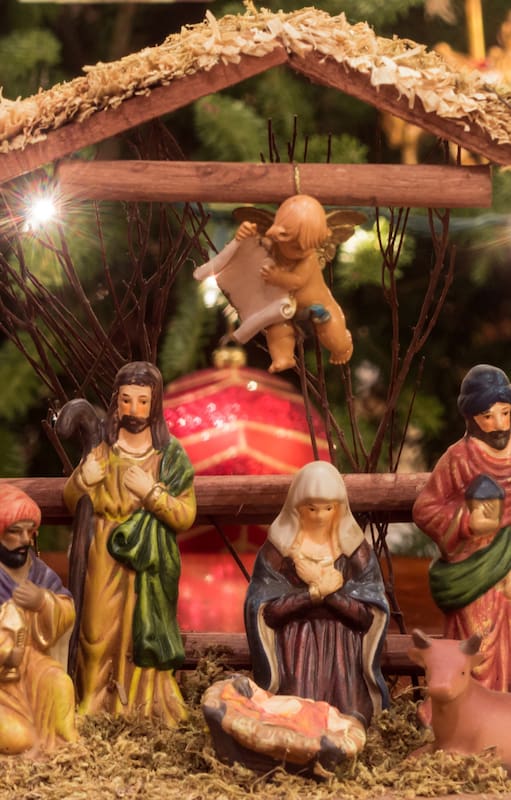 Origen del pesebre de Navidad.