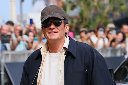 Orlando Bloom, a su llegada a San Sebastián, este miércoles