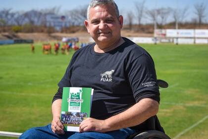 Orlando "Petaco" Domínguez llegó hasta la presidencia de Universitario de Salta