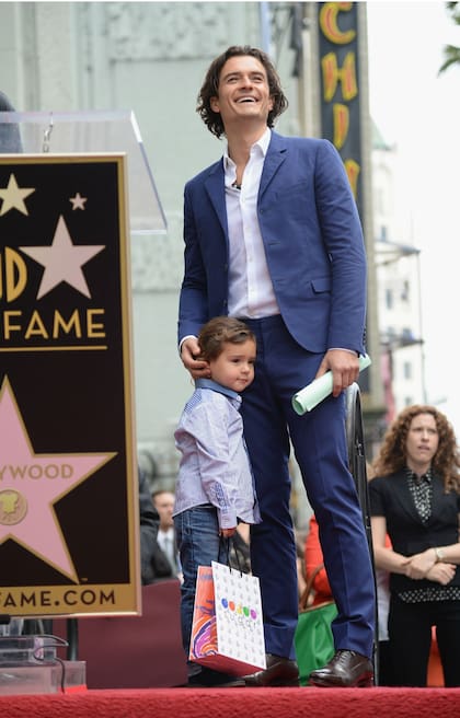 Orlando y su hijo Flynn, una nueva estrella