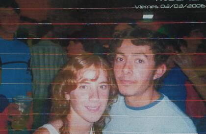 Ornela y Luis, en sus épocas de noviazgo a escondidas.