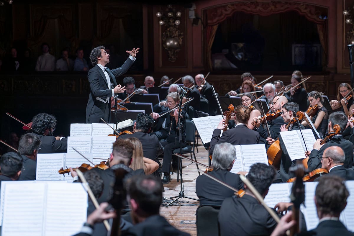 Orquesta Estable del Teatro Colón con dirección de Alejo Pérez