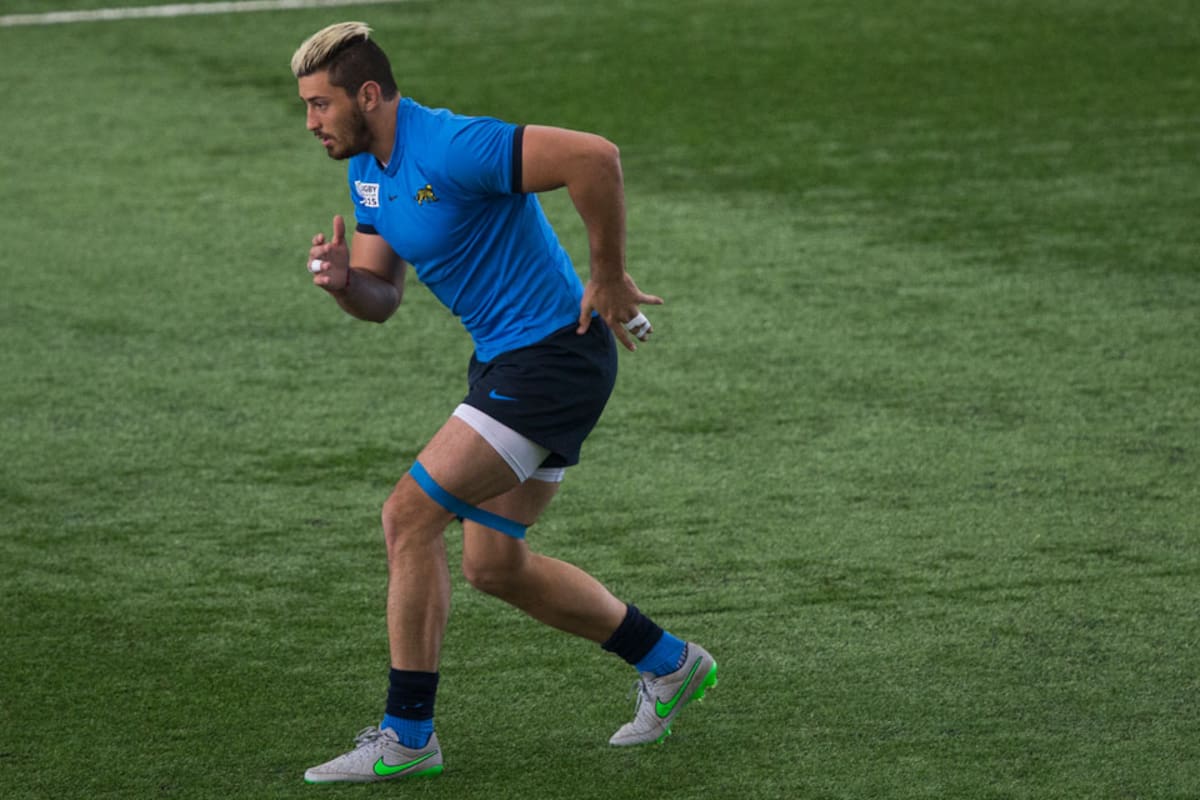 Ortega Desio, puma y ex tenista, podría ser titular el domingo ante Namibia