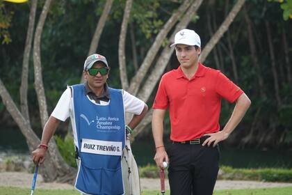 Ortiz y su trabajo durante el Latin America Amateur Championship con el mexicano Gabriel Ruiz Treviño