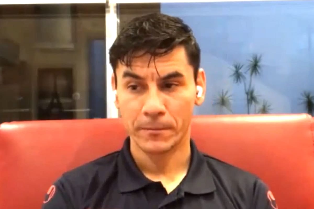 Osacar Ustari, sobre su grito de gol contra Independiente jugando para Boca: "Me equivoqué, como cualquier ser humano".