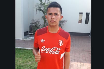 Osama Vinladen Jiménez, promesa del fútbol peruano