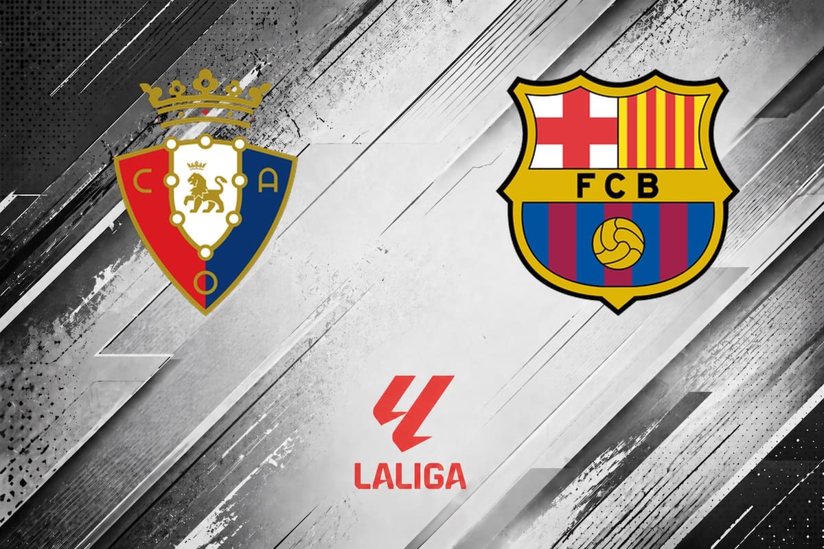 Osasuna vs. Barcelona, por una nueva jornada del fútbol español