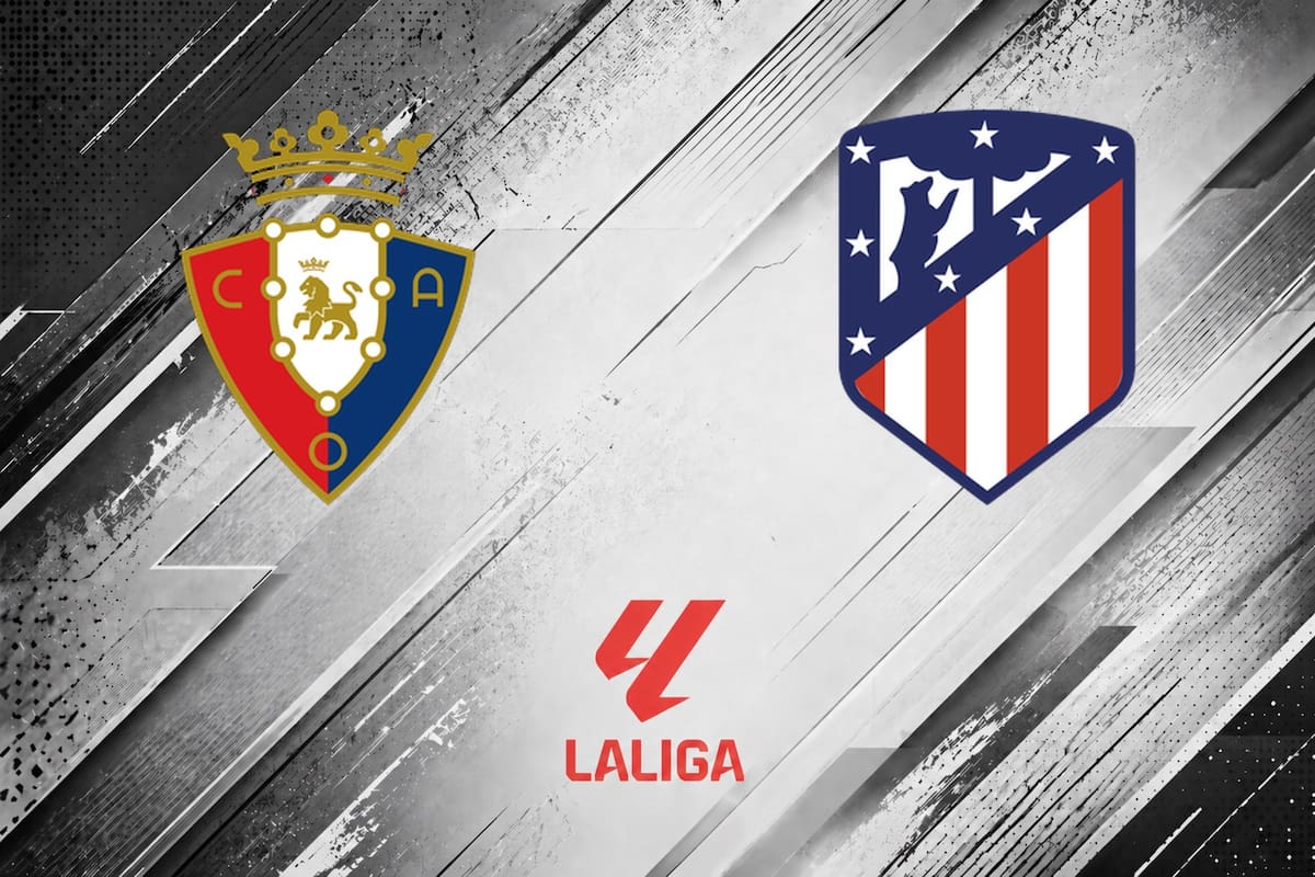 Osasuna y Atlético de Madrid disputaron uno de los encuentros de la jornada del fútbol español