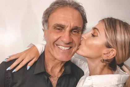 Oscar Ruggeri felicitó a su hija Candela por su imitación de Shakira: "Vamos por más"
