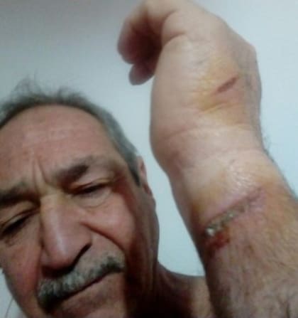 Oscar Amato, que era productor, sufrió una golpiza y la destrucción de su campo