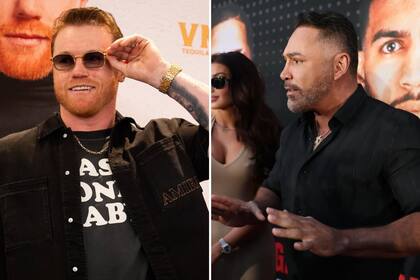 Óscar de la Hoya llama malagradecido a "Canelo" Álvarez (Instagram @canelo/oscardelahoya)