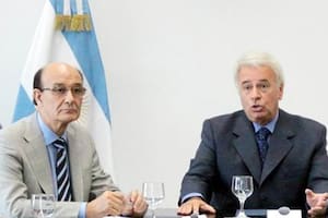 Oscar González y José Manuel de la Sota