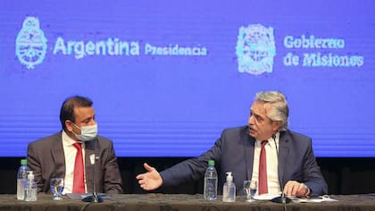Oscar Herrera Ahuad y Alberto Fernández