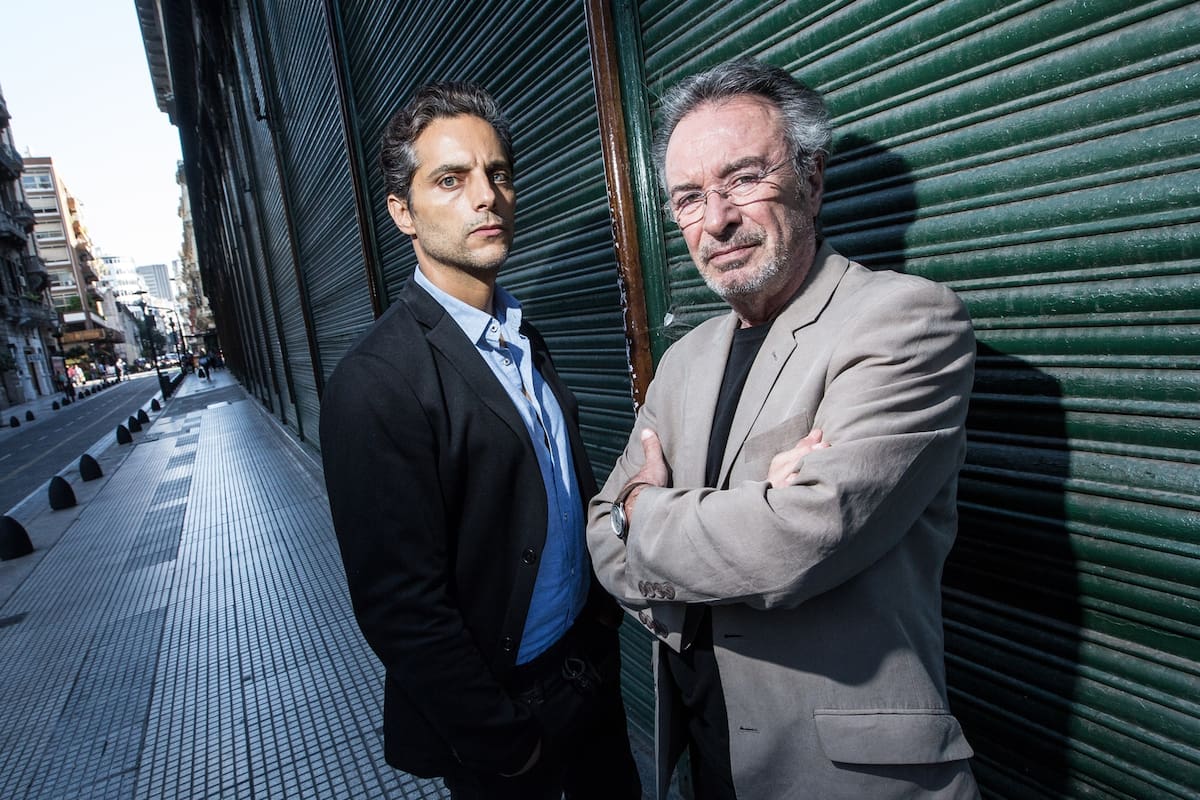 Oscar Martínez y Joaquín Furriel