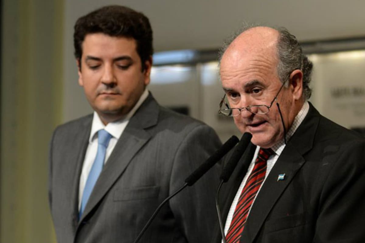 Oscar Parrilli y Juan Martín Mena