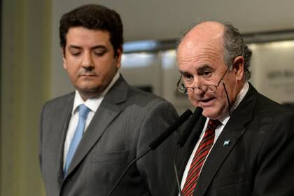 Oscar Parrilli y Juan Martín Mena