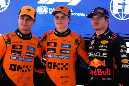 Oscar Piastri, Lando Norris y Max Verstappen: la corona de 2025 será para alguno de los tres